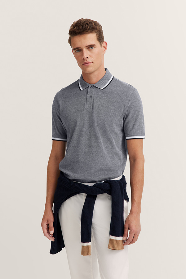 ΜΠΛΟΥΖΑ POLO BUGATTI - 390 ΜΠΛΕ